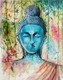 Thoughts of Buddha (ART_3271_21728) - Handpainted Art Painting - 20in X 26in