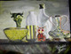 Still life (ART_2756_19708) - Handpainted Art Painting - 18in X 14in