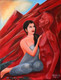 Love Complication- Pathhar ke sanam (ART_2362_18641) - Handpainted Art Painting - 28in X 36in