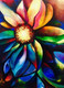 Blossom (ART_3544_23036) - Handpainted Art Painting - 18in X 24in
