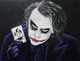 Joker-The Dark Knight (ART_3416_23076) - Handpainted Art Painting - 24in X 20in