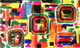 Geometric Abstract Art (ART_2886_20835) - Handpainted Art Painting - 20 in X 12in
