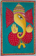 Lord Ganesha (ART_2871_23867) - Handpainted Art Painting - 15in X 22in