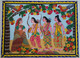 deliverance of devi ahaly by radiant Rrama (ART_2871_23821) - Handpainted Art Painting - 22in X 17in