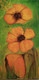 Blooming flowers!!!!! (blooming flowers in rainy days) water texture on painting (ART_3719_23881) - Handpainted Art Painting - 12in X 24in