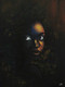 Her Eyes (Haar-Oe) (ART_3588_24224) - Handpainted Art Painting - 12in X 16in (Framed)