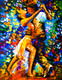 Internal Struggle Of Lust (FR_1523_24243) - Handpainted Art Painting - 30in X 40in