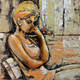 Deep Thoughts (ART_2571_21314) - Handpainted Art Painting - 18in X 18in