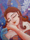 Queen-3 (ART_1476_13503) - Handpainted Art Painting - 12in X 16in
