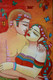 Do Not Leave Me (ART_1476_12032) - Handpainted Art Painting - 24in X 36in