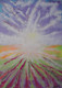 Lavender Sky (ART_1784_25529) - Handpainted Art Painting - 14in X 19in