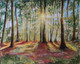 Forest (ART_4209_25906) - Handpainted Art Painting - 12in X 9in