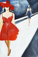 Catwalk 5 (FR_1523_24041) - Handpainted Art Painting - 23in X 35in