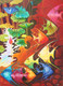 RIVERS DYING-III (ART_1968_26649) - Handpainted Art Painting - 36 in X 48in