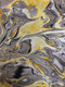 Marbled Paper (ART_4265_26956) - Handpainted Art Painting - 12in X 16in