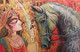 THE QUEEN (ART_1469_27131) - Handpainted Art Painting - 36in X 24in