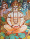 MAHAVEER (ART_1469_27124) - Handpainted Art Painting - 48in X 60in