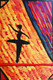 Dancing Lady (ART_4254_27103) - Handpainted Art Painting - 15in X 22in