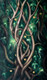 Intricate Nature (ART_464_22636) - Handpainted Art Painting - 22in X 40in