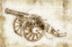 Ancient Cannon (PRT_471) - Canvas Art Print - 32in X 21in