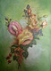 Bunch of roses (ART_2722_23856) - Handpainted Art Painting - 15in X 22in (Framed)