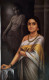 A Lady (ART_1090_28629) - Handpainted Art Painting - 21in X 35in