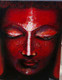 Buddha (ART_4832_28715) - Handpainted Art Painting - 18in X 24in (Framed)