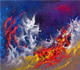 Transmutation by Jose Alvarez (ART_4916_29011) - Handpainted Art Painting - 32in X 28in