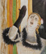 EdgarDegas01 - 28in X 36in (Framed),FIZ034EDG_FRM_2432,60X80,Lady,Black Background,Replicas Art Canvas Painting Buy canvas art painting online for sale by fizdi.com in India.