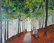 Tree Way - 20in X 16in,ART_SNSH04_2016,Canvas,Artist Shirin Shaikh,Greenery,Tree,Nature, - Buy Paintings Online in India