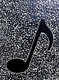 MUSIC NOTE (ART_5151_29955) - Handpainted Art Painting - 16in X 20in (Framed)