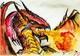 Dragon - Game of thrones (ART_5089_29701) - Handpainted Art Painting - 16in X 24in