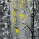 Yellow Tree (ART_5310_30839) - Handpainted Art Painting - 20in X 24in