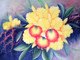 Orchids (ART_5368_31205) - Handpainted Art Painting - 33in X 24in