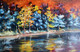 Landscape Tree04 - 19in X 12in,ART_NASH(1)04_1912,Artist Neha Singh1,Tree Painting - Buy Painting Online  in India