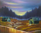 Dreamy Sunset (ART_259_14461) - Handpainted Art Painting - 24in X 20in