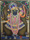 Shreenathji  (ART_4596_32392) - Handpainted Art Painting - 22in X 28in (Framed)