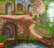 Divine Bloom (ART_1000_24408) - Handpainted Art Painting - 42in X 36in