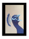 PEACOCK (ART_5750_33375) - Handpainted Art Painting - 8in X 11in