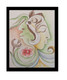 FACES - ABSTRACT (ART_5750_33538) - Handpainted Art Painting - 8in X 10in