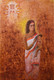 My Durga (ART_5773_33498) - Handpainted Art Painting - 20in X 30in