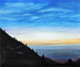 Evening over Peer panchal-By J K Mirza (ART_5709_33877) - Handpainted Art Painting - 36in X 30in