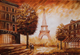 Scene of paris (ART_3319_34359) - Handpainted Art Painting - 36in X 24in