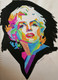 Marilyn Monroe (ART_5515_31839) - Handpainted Art Painting - 12in X 15in