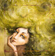Thinking About You (PRT_1046) - Canvas Art Print - 20in X 20in