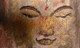 Buddha-the enlightened one in texture and metallic shades (ART_5077_31796) - Handpainted Art Painting - 25in X 18in (Framed)