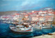 Boats On The Island Harbor 6 (PRT_1095) - Canvas Art Print - 30in X 21in