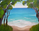 Island (ART_6102_35179) - Handpainted Art Painting - 20in X 16in