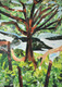 Woods (ART_6172_35504) - Handpainted Art Painting - 11in X 8in