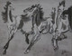 Running horses (ART_4658_28476) - Handpainted Art Painting - 17in X 14in